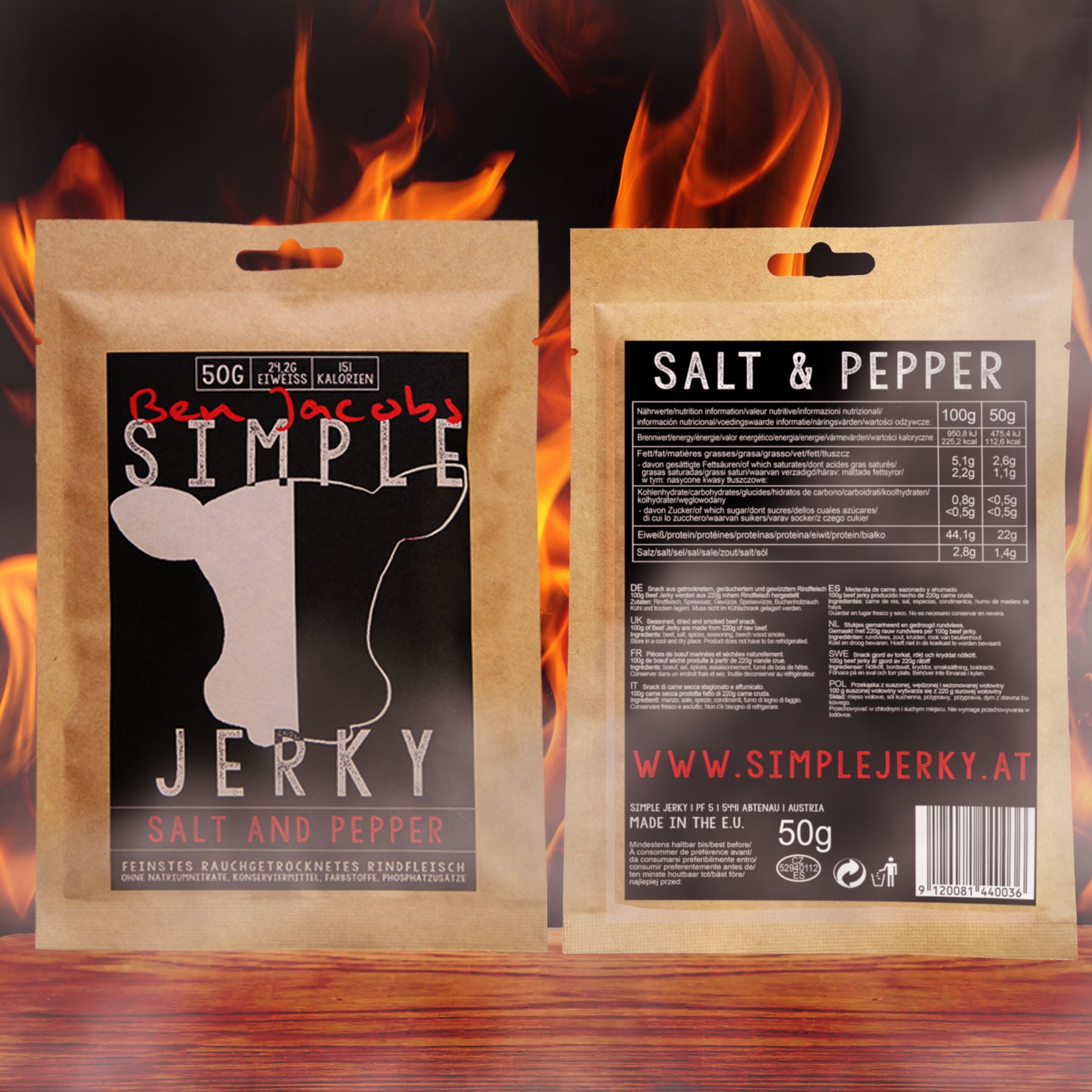 Biff Jerky - Salt & Pepper