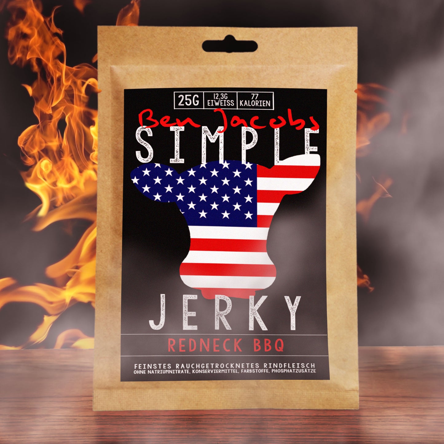 Enkel Jerky - Redneck BBQ (25g)