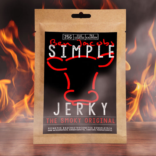 Simple Jerky - Den Røykfylte Originalen (25g)