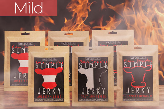 Simple Jerky - Mild Boks (6 x 50g)
