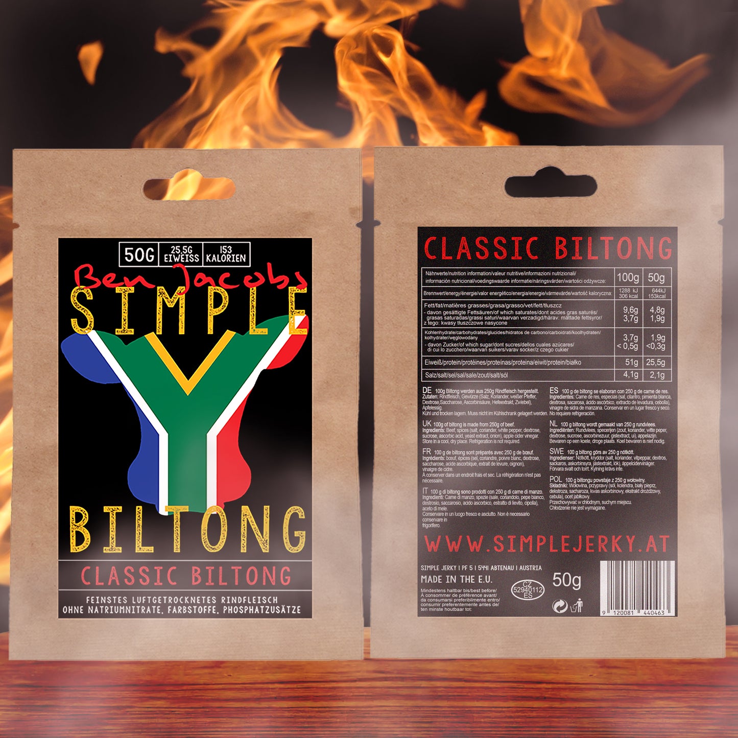 Klassisk Biltong (Mengderabatt)